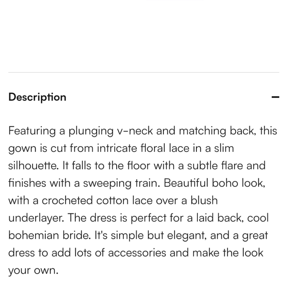 Anthropologie BHLDN Andrea Gown Ranna Gill Size 2 - Picture 2 of 16